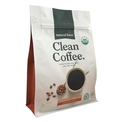 Digital Barrier Food Grade Printing 250g Aluminum Foil Bags Coffee Bag Packaging Recycle Flat Bottom Pouch Bag With Zipper And Valve